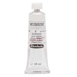 Mussini - Mussini 35ml Yağlı Boya Seri:2 No:102 Zinc White