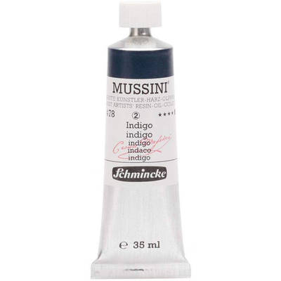 Mussini 35ml Yağlı Boya Seri:2 No:478 Indigo