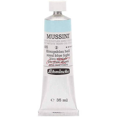 Mussini 35ml Yağlı Boya Seri:2 No:485 Royal Blue Light