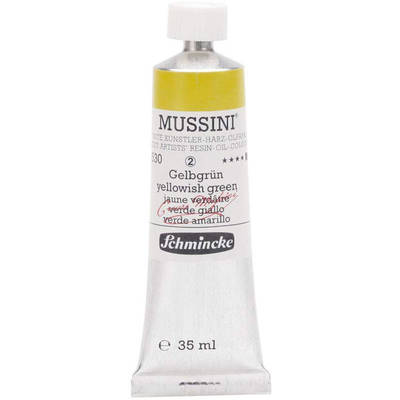 Mussini 35ml Yağlı Boya Seri:2 No:530 Yellowish Green