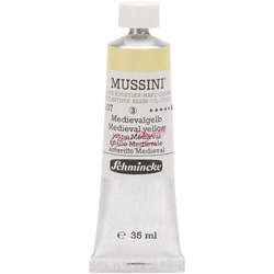 Mussini - Mussini 35ml Yağlı Boya Seri:3 No:207 Medieval Yellow