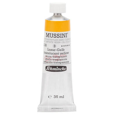 Mussini 35ml Yağlı Boya Seri:3 No:238 Translucent Yellow