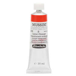 Mussini - Mussini 35ml Yağlı Boya Seri:3 No:239 Translucent Orange