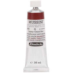 Mussini - Mussini 35ml Yağlı Boya Seri:3 No:365 Translucent Red Oxide