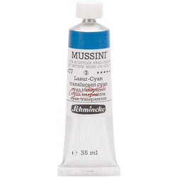 Mussini - Mussini 35ml Yağlı Boya Seri:3 No:477 Translucent Cyan