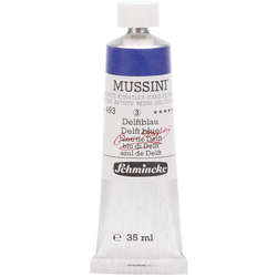 Mussini - Mussini 35ml Yağlı Boya Seri:3 No:493 Delft Blue