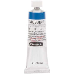 Mussini - Mussini 35ml Yağlı Boya Seri:3 No:496 Translucent Oriental Blue