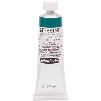 Mussini 35ml Yağlı Boya Seri:3 No:497 Translucent Turquoise