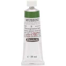 Mussini - Mussini 35ml Yağlı Boya Seri:3 No:510 Chrome Green Tone Light