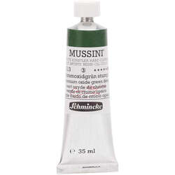 Mussini - Mussini 35ml Yağlı Boya Seri:3 No:513 Chromium Oxide Green Deep