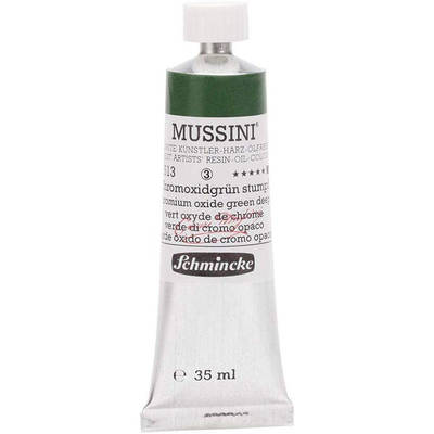 Mussini 35ml Yağlı Boya Seri:3 No:513 Chromium Oxide Green Deep