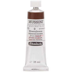 Mussini - Mussini 35ml Yağlı Boya Seri:3 No:672 Mineral Brown