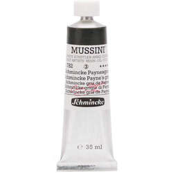 Mussini - Mussini 35ml Yağlı Boya Seri:3 No:782 Schmincke Paynes Grey