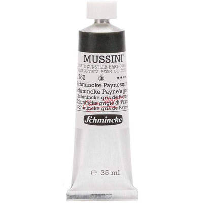 Mussini 35ml Yağlı Boya Seri:3 No:782 Schmincke Paynes Grey