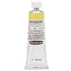 Mussini - Mussini 35ml Yağlı Boya Seri:4 No:208 Yellowish Green Ural