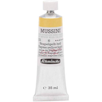 Mussini 35ml Yağlı Boya Seri:4 No:231 Naples Yellow Light