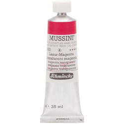 Mussini - Mussini 35ml Yağlı Boya Seri:4 No:363 Translucent Magenta