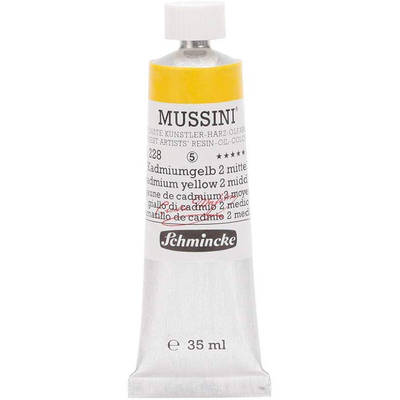 Mussini 35ml Yağlı Boya Seri:5 No:228 Cadmium Yellow 2 Middle