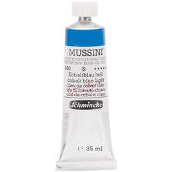 Mussini - Mussini 35ml Yağlı Boya Seri:5 No:480 Cobalt Blue Light