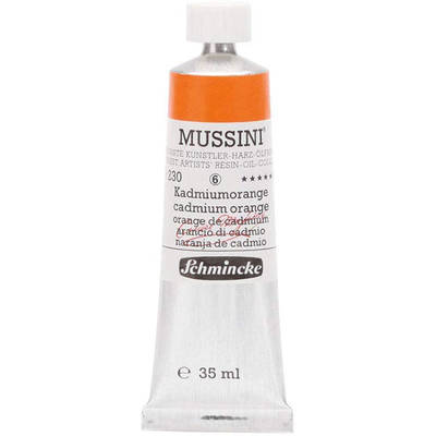 Mussini 35ml Yağlı Boya Seri:6 No:230 Cadmium Orange