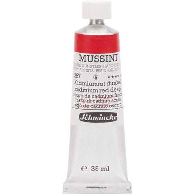 Mussini 35ml Yağlı Boya Seri:6 No:357 Cadmium Red Deep