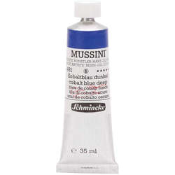 Mussini - Mussini 35ml Yağlı Boya Seri:6 No:481 Cobalt Blue Deep