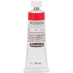 Mussini - Mussini 35ml Yağlı Boya Seri:7 No:341 Cadmium Red Middle