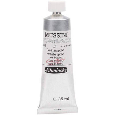 Mussini 35ml Yağlı Boya Seri:5 No:860 White Gold