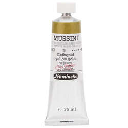 Mussini - Mussini 35ml Yağlı Boya Seri:5 No:863 Yellow Gold