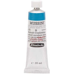 Mussini - Mussini 35ml Yağlı Boya Seri:8 No:475 Cobalt Cerulean Blue