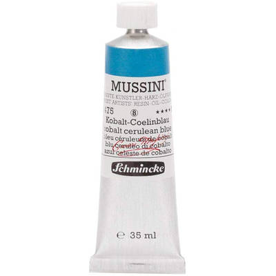 Mussini 35ml Yağlı Boya Seri:8 No:475 Cobalt Cerulean Blue