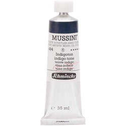 Mussini - Mussini 35ml Yağlı Boya Seri:1 No:494 Indigo Tone