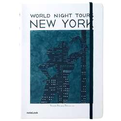 Scrikss - Scrikss New York Çizgili Defter A5