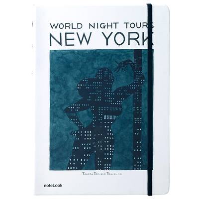 Scrikss New York Çizgili Defter A5