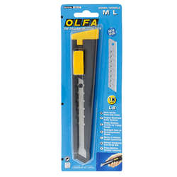 Olfa - OLFA Metal Gövdeli Geniş Maket Bıçağı M L (1)