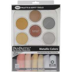 PanPastel - PanPastel Boya Seti 6lı Metallic Colors