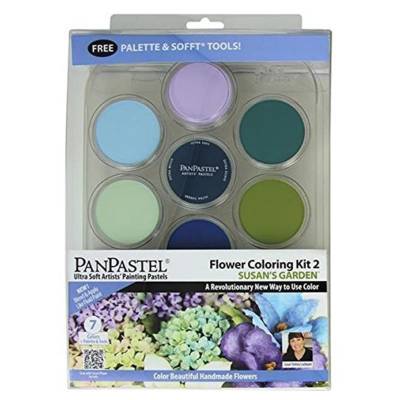 PanPastel Boya Seti 7li Flower Coloring Kit 2