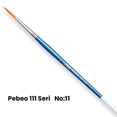 Pebeo 111 Seri Yuvarlak Uçlu Fırça No 11