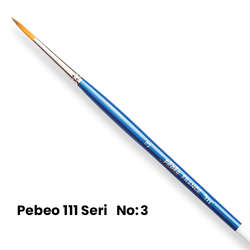 Pebeo - Pebeo 111 Seri Yuvarlak Uçlu Fırça No 3