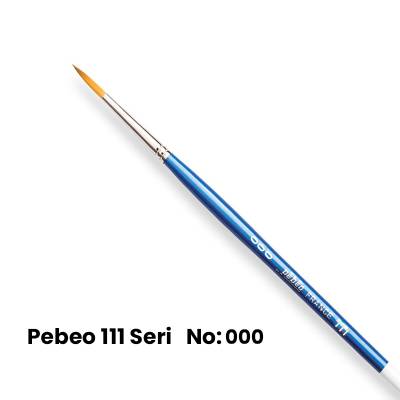 Pebeo 111 Seri Yuvarlak Uçlu Fırça No 3/0