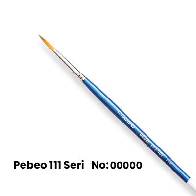 Pebeo 111 Seri Yuvarlak Uçlu Fırça No 5/0