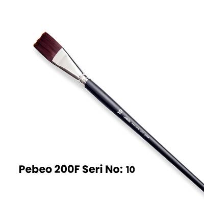 Pebeo 200F Seri Sentetik Kıl Fırça No 10