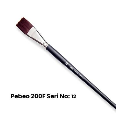Pebeo 200F Seri Sentetik Kıl Fırça No 12