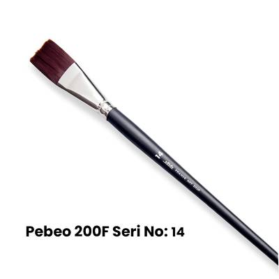 Pebeo 200F Seri Sentetik Kıl Fırça No 14