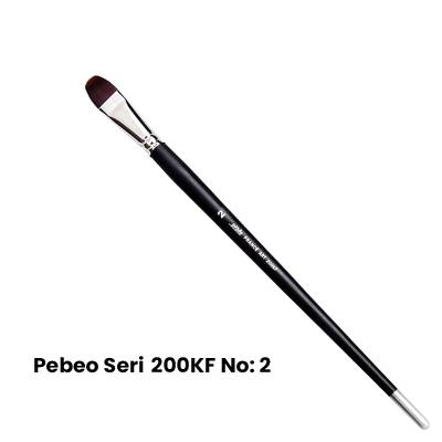 Pebeo 200KF Seri Sentetik Kedi Dili Fırça No 2