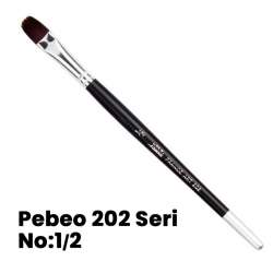 Pebeo - Pebeo 202 Seri Kedi Dili Fırça No 1/2