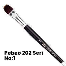 Pebeo - Pebeo 202 Seri Kedi Dili Fırça No 1