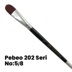 Pebeo - Pebeo 202 Seri Kedi Dili Fırça No 5/8