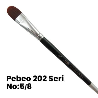 Pebeo 202 Seri Kedi Dili Fırça No 5/8