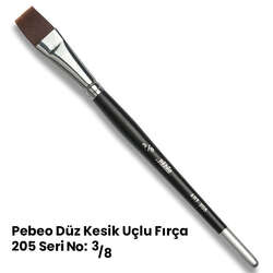 Pebeo - Pebeo 205 Seri Düz Kesik Uçlu Fırça No 3/8